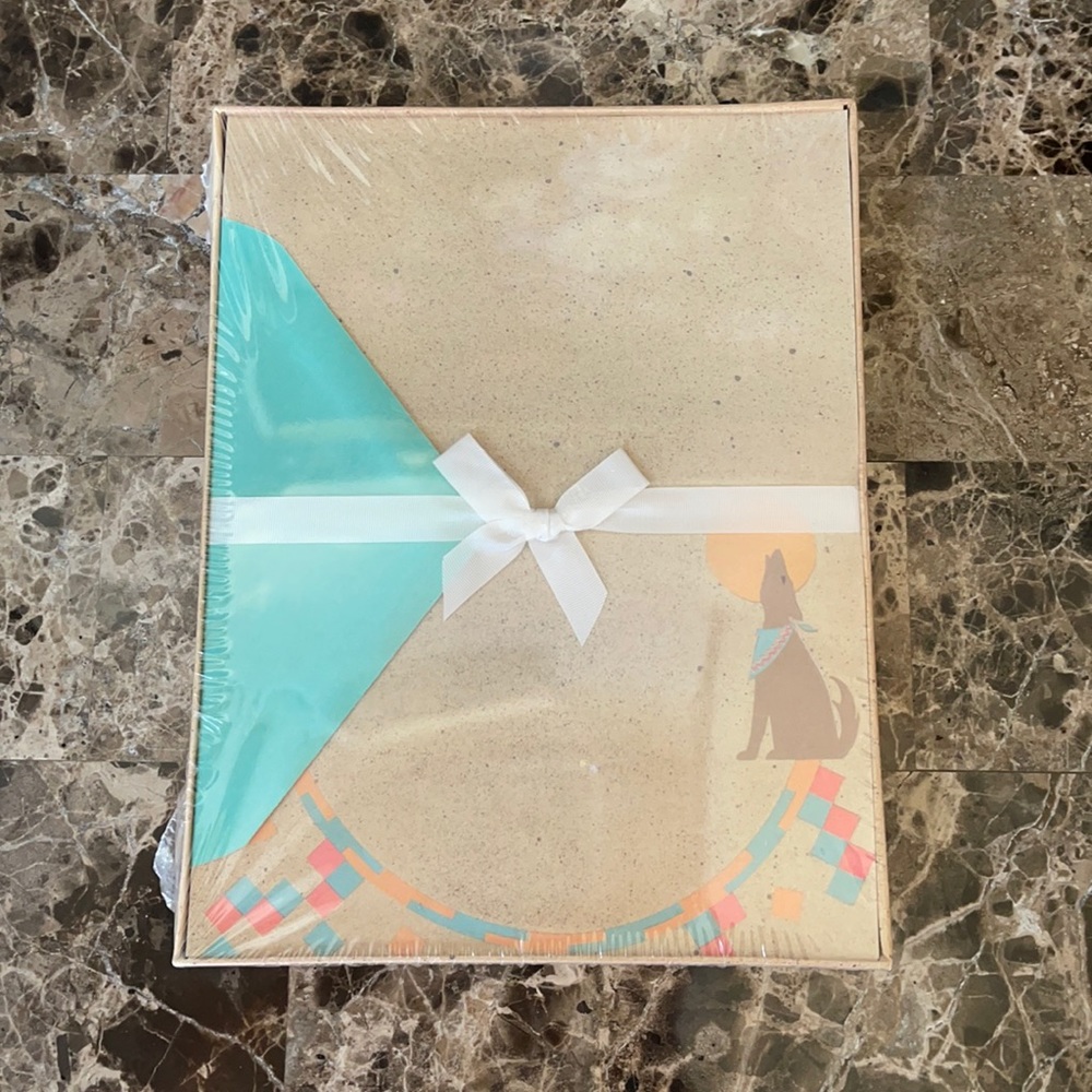 Southwestern Coyote design stationery